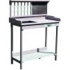 Outsunny Table De Rempotage Jardinage Multi-équipée Tiroir, étagère, évier Dim. 92L X 43l X 120H Cm Bois Massif Pin Pré-huilé Gris Vert Menthe 1 Outsunny Table De Rempotage Jardinage Multi-équipée Tiroir, étagère, évier Dim. 92L X 43l X 120H Cm Bois Massif Pin Pré-huilé Gris Vert Menthe -Outsunny Soldes Magasin 11031643 1