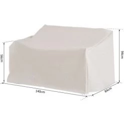 Outsunny Housse De Protection Mobilier De Jardin Bâche étanche 140L X 84l X 56/94H Cm Oxford Haute Densité 600D Beige - Beige 9 Outsunny Housse De Protection Mobilier De Jardin Bâche étanche 140L X 84l X 56/94H Cm Oxford Haute Densité 600D Beige - Beige -Outsunny Soldes Magasin 15334100 3