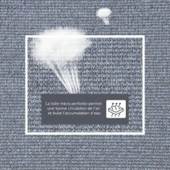 Outsunny Voile D'ombrage Rectangulaire 6L X 4l M HDPE Gris - Gris -Outsunny Soldes Magasin 18396846 4