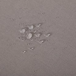 Outsunny Ensemble Salon De Jardin D'angle Design Contemporain 5 Places Coussins Marron Table Basse Alu. Noir Et Imitation Bois -Outsunny Soldes Magasin 18820027 5