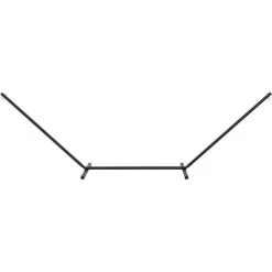 Outsunny Support Pied De Hamac Structure Robuste Métal époxy Noir Dim. 3,60L X 0,92l X 1,15H M - Noir -Outsunny Soldes Magasin 25009083 5