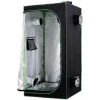 Outsunny Chambre De Culture Hydroponique Tente De Culture Grow Box 0,8L X 0,8l X 1,6H M Oxford 600D Mylar Noir Vert
