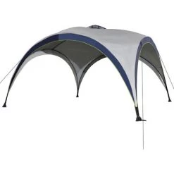 Outsunny Tonnelle Barnum Contemporain En Dôme Dim. 4L X 4l X 2,5H M Métal époxy Polyester Haute Densité 190T Gris -Outsunny Soldes Magasin 29167819 4