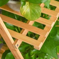Outsunny Étagère échelle à Fleurs En Bois De Bambou - Porte Plante Bois 3 étagères + Barre Support Pour Pots Suspendus 11 Outsunny Étagère échelle à Fleurs En Bois De Bambou - Porte Plante Bois 3 étagères + Barre Support Pour Pots Suspendus -Outsunny Soldes Magasin 29675674 5