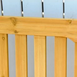 Outsunny Banc à Bascule De Jardin 2 Places Style Rural Chic Bois Massif Sapin Pré-huilé - Jaune 11 Outsunny Banc à Bascule De Jardin 2 Places Style Rural Chic Bois Massif Sapin Pré-huilé - Jaune -Outsunny Soldes Magasin 30202248 5