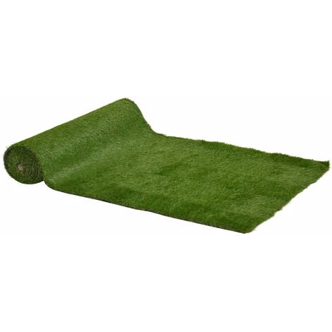 Outsunny Gazon Synthétique Artificiel Moquette Extérieure Dim. 4L X 1l M Herbes Hautes Denses 3 Cm Vert - Vert 3 Outsunny Gazon Synthétique Artificiel Moquette Extérieure Dim. 4L X 1l M Herbes Hautes Denses 3 Cm Vert - Vert