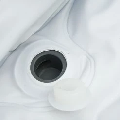 Outsunny Spa Gonflable Rond 4 Personnes Ø 1,80 X 0,65H M - 100 Buses D'air Hydro-massantes - Fonctions Chauffage Filtration - Liner PVC Blanc Bleu - Bleu 11 Outsunny Spa Gonflable Rond 4 Personnes Ø 1,80 X 0,65H M - 100 Buses D'air Hydro-massantes - Fonctions Chauffage Filtration - Liner PVC Blanc Bleu - Bleu -Outsunny Soldes Magasin 31832187 5