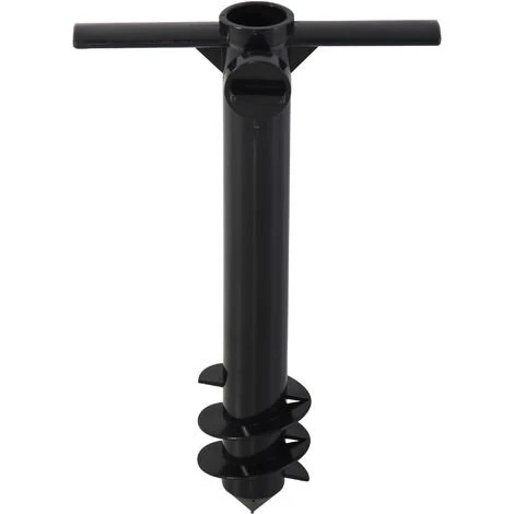 Outsunny Pied De Parasol à Planter - Pied D'ancrage à Visser Dans Le Sol - Fixation Parasol - Porte-parasol Avec Vis De Serrage - ABS Noir 3 Outsunny Pied De Parasol à Planter - Pied D'ancrage à Visser Dans Le Sol - Fixation Parasol - Porte-parasol Avec Vis De Serrage - ABS Noir