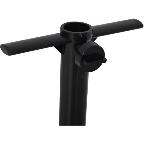 Outsunny Pied De Parasol à Planter - Pied D'ancrage à Visser Dans Le Sol - Fixation Parasol - Porte-parasol Avec Vis De Serrage - ABS Noir 6 Outsunny Pied De Parasol à Planter - Pied D'ancrage à Visser Dans Le Sol - Fixation Parasol - Porte-parasol Avec Vis De Serrage - ABS Noir – Image 4