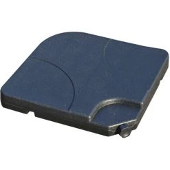 Outsunny Lot De 4 Poids De Lestage Carré Avec Poignée Pour Parasol 50 X 50 X 8 Cm Polyéthylène Haute Densité Noir -Outsunny Soldes Magasin 3734741 5