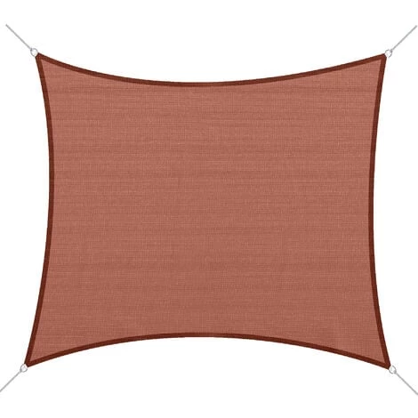 Outsunny Voile D'ombrage Rectangulaire 3 X 4 M Polyéthylène Haute Densité Résistant Aux UV Rouge - Rouge 3 Outsunny Voile D'ombrage Rectangulaire 3 X 4 M Polyéthylène Haute Densité Résistant Aux UV Rouge - Rouge
