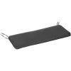 Outsunny Coussin Matelas Assise Pour Banc De Jardin Balancelle Canapé 2 Places - Déhoussable - Dim. 110L X 46l X 5H Cm - Polyester Gris -Outsunny Soldes Magasin 49904451 1