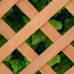 Outsunny Jardinière Avec Treillis - Bac à Fleurs - Jardinière Sur Pied - Dim. 70L X 28l X 117H Cm - Fond à Lattes - Bois Sapin Pré-huilé -Outsunny Soldes Magasin 50904460 4