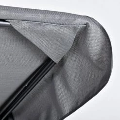 Outsunny Balancelle De Jardin 3 Places Grand Confort Toit Inclinaison Réglable épais Coussins Amovibles Polyester Acier époxy Gris -Outsunny Soldes Magasin 50904504 4