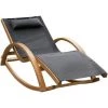 Outsunny Chaise Longue Fauteuil Berçant à Bascule Transat Bain De Soleil Rocking Chair En Bois Charge 120 Kg Gris - Gris 1 Outsunny Chaise Longue Fauteuil Berçant à Bascule Transat Bain De Soleil Rocking Chair En Bois Charge 120 Kg Gris - Gris -Outsunny Soldes Magasin 50909078 1