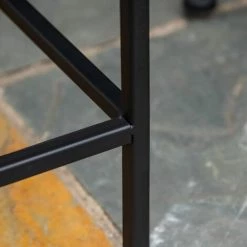 Outsunny Support Pots De Fleurs 3 Pièces - Lot De 3 étagères à Fleurs - Portes Plantes Empilables - Métal époxy Plateaux Carreaux Céramique Bleu -Outsunny Soldes Magasin 50909112 5