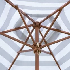 Outsunny Ensemble Salon De Jardin Enfant 4 Pièces Style Pique-nique - 2 Bancs, Table, Parasol - Sapin Lasuré Miel Polyester Gris Blanc Rayé 11 Outsunny Ensemble Salon De Jardin Enfant 4 Pièces Style Pique-nique - 2 Bancs, Table, Parasol - Sapin Lasuré Miel Polyester Gris Blanc Rayé -Outsunny Soldes Magasin 51254784 5