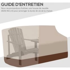 Outsunny Fauteuils De Jardin Adirondack Avec Table Basse, Espace Insertion Parasol, étagère Bois Sapin Pré-huilé Peint Gris 11 Outsunny Fauteuils De Jardin Adirondack Avec Table Basse, Espace Insertion Parasol, étagère Bois Sapin Pré-huilé Peint Gris -Outsunny Soldes Magasin 51254825 5