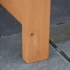 Outsunny Banc De Jardin 3 Places Dim. 140L X 50l X 85H Cm - Assise, Dossier Arrondi à Lattes - Charge Max. 320 Kg - Bois Sapin Pré-huilé -Outsunny Soldes Magasin 52476665 4