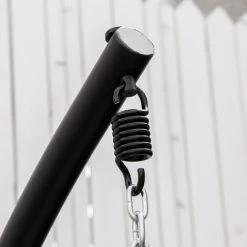 Outsunny Fauteuil Suspendu De Jardin - Fauteuil Oeuf Suspendu - Balancelle Pliante - Coussin, Support Inclus - Dim. 101L X 101l X 188H Cm - Métal époxy PE Polyester Crème 10 Outsunny Fauteuil Suspendu De Jardin - Fauteuil Oeuf Suspendu - Balancelle Pliante - Coussin, Support Inclus - Dim. 101L X 101l X 188H Cm - Métal époxy PE Polyester Crème -Outsunny Soldes Magasin 53591970 4