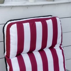 Outsunny Lot De 2 Chaises Longues Bains De Soleil Ajustables Pliables Transat Lit De Jardin En Acier Rouge + Blanc 11 Outsunny Lot De 2 Chaises Longues Bains De Soleil Ajustables Pliables Transat Lit De Jardin En Acier Rouge + Blanc -Outsunny Soldes Magasin 53591975 5