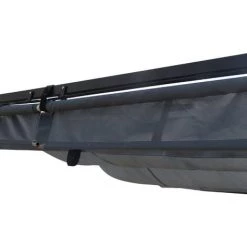 Outsunny Pergola Rétractable 3,9L X 2,9l X 2,2H M Structure Alu. Acier époxy Noir Double Toile Polyester Haute Densité Gris -Outsunny Soldes Magasin 54817253 5