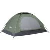 Outsunny Tente De Camping 2 Personnes Dim. 206L X 152l X 110H Cm - Portes Zippée, Poche Rangement Sac De Transport Inclus - Fibre Verre Polyester Oxford Gris Vert -Outsunny Soldes Magasin 54817263 1
