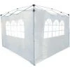 Outsunny Parois Latérales De Rechange Barnum Tonnelle 3 X 3 Ou 3 X 6 M 2 Pièces 2 Grandes Fenêtres Blanc - Blanc -Outsunny Soldes Magasin 6812073 1