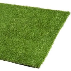 Outsunny Gazon Synthétique Artificiel Moquette Extérieure Intérieure 3L X 1l M Herbes Hautes Denses 2,5 Cm Vert -Outsunny Soldes Magasin 6812160 5