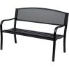 Outsunny Banc 3 Places De Jardin Terrasse Style Contemporain 127L X 60l X 87H Cm Métal époxy Anticorrosion Noir - Noir 2 Outsunny Banc 3 Places De Jardin Terrasse Style Contemporain 127L X 60l X 87H Cm Métal époxy Anticorrosion Noir - Noir -Outsunny Soldes Magasin 6923582 1