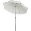 Outsunny Parasol Inclinable Octogonal De Jardin Ø 2,2 X 2,3 H M Métal Polyester Crème -Outsunny Soldes Magasin 6949692 1