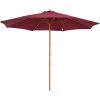 Outsunny Parasol Droit En Bois Polyester Haute Densité Protection Solaire Ø 3 X 2,5 M Rouge - Rouge 2 Outsunny Parasol Droit En Bois Polyester Haute Densité Protection Solaire Ø 3 X 2,5 M Rouge - Rouge -Outsunny Soldes Magasin 723711 1