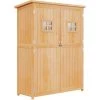 Outsunny Abri De Jardin Armoire De Jardin Remise Pour Outils Sur Pied Dim. 128L X 50l X 164H Cm 2 étagères 2 Portes 2 Fenêtres Toit Bitumé étanche Bois Massif Sapin Pré-huilé 1 Outsunny Abri De Jardin Armoire De Jardin Remise Pour Outils Sur Pied Dim. 128L X 50l X 164H Cm 2 étagères 2 Portes 2 Fenêtres Toit Bitumé étanche Bois Massif Sapin Pré-huilé -Outsunny Soldes Magasin 9758248 1